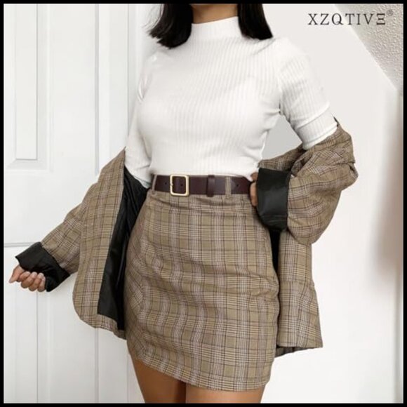 Women\'s PU Leather Belt with Square Buckle for Jeans Dresses Pants main image 5